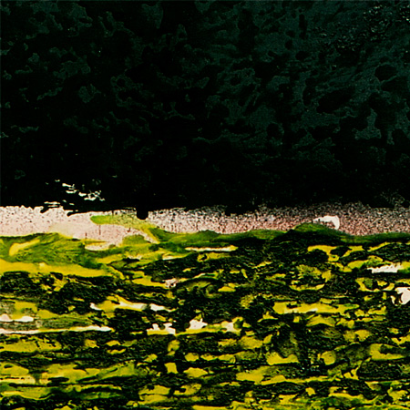 Fields (Detail), 2002, Kreide auf Leinwand, 150 x 120 cm
