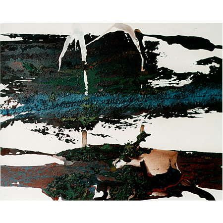 Cueto, 2006, Kreide auf Leinwand, 120 x 150 cm