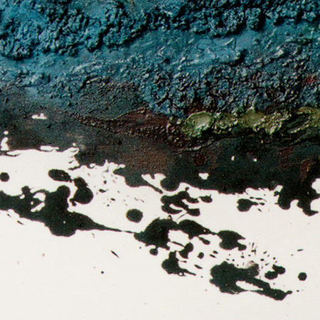 Cueto (Detail), 2006, Kreide auf Leinwand, 120 x 150 cm