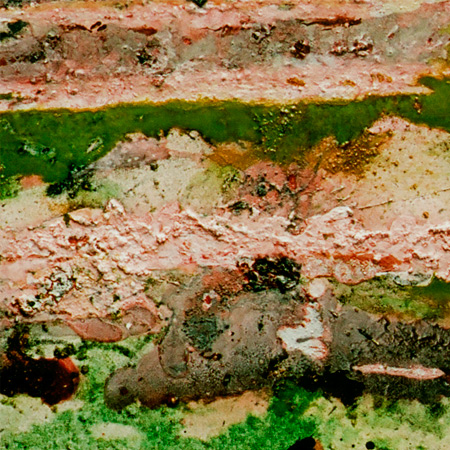 Val I, 2008, Kreide auf Leinwand, 120 x 150 cm