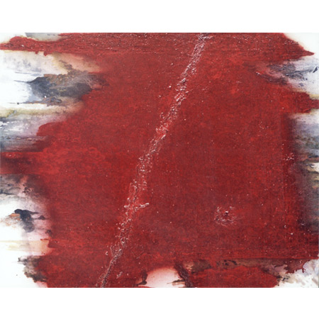 Rouss, 2014, Kreide auf Leinwand, 120 x 150 cm