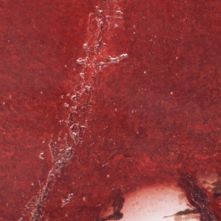 Rouss (Detail), 2014, Kreide auf Leinwand, 120 x 150 cm 