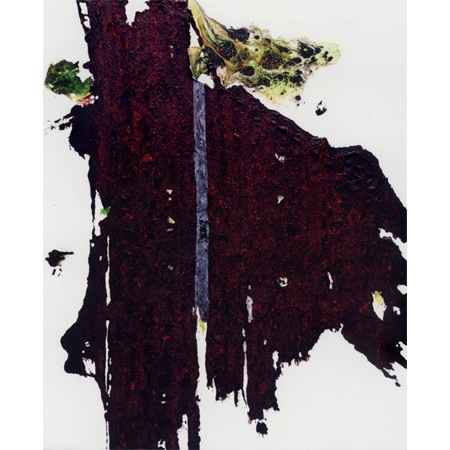 Broka, 2015, Kreide auf Leinwand, 150 x 120 cm