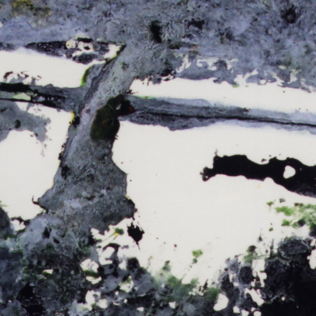 Nidar, 2015, Kreide auf Leinwand, 150 x 120 cm