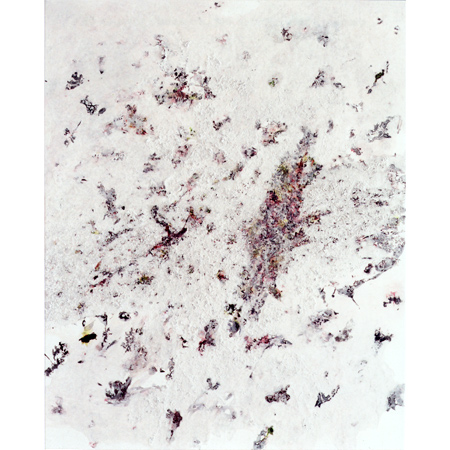 Ucaya, 2016, Kreide auf Leinwand, 150 x 120 cm